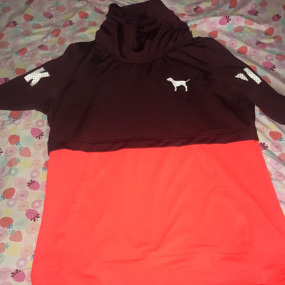 Pink jacket really warm inside